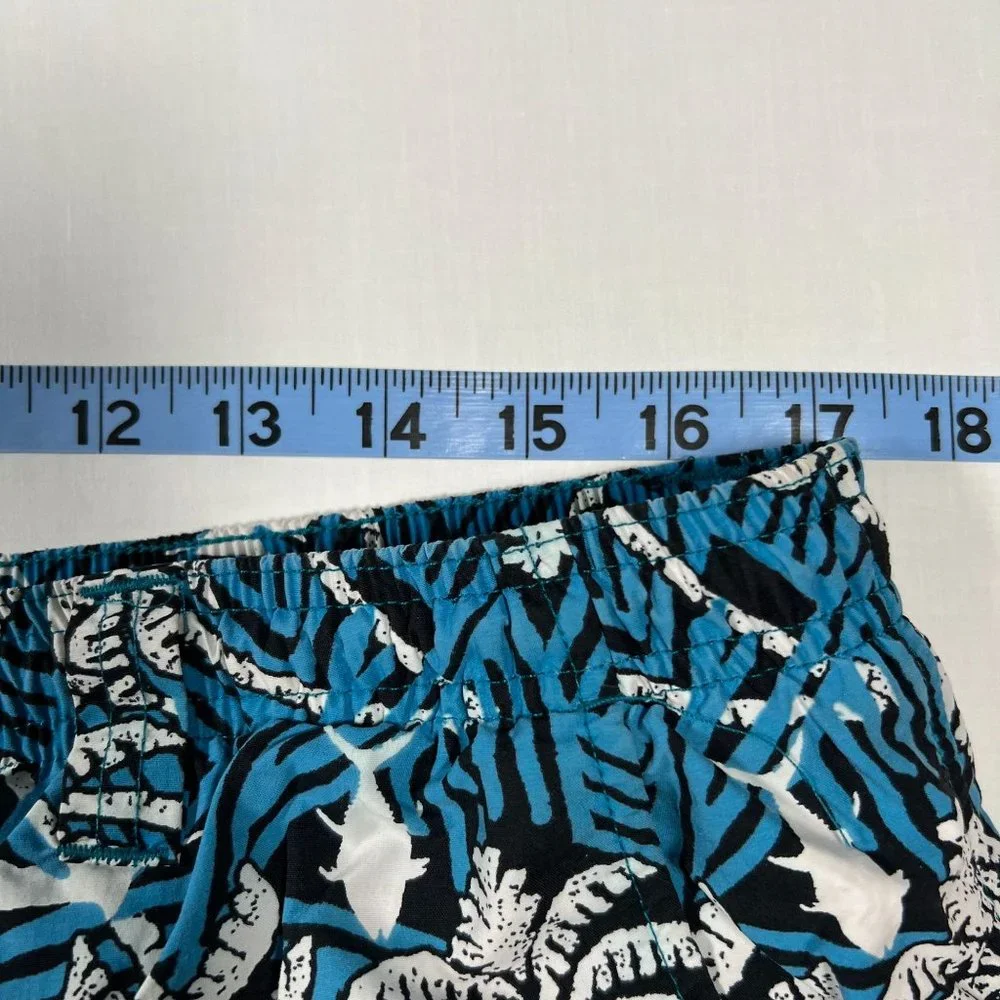 Columbia PFG Mens XL Swim‎ Trunks Board Shorts Palm Tree Fish Tropical Print